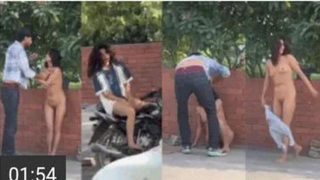 Hot Bihari Deep Sex – Outdoor Blowjob Video